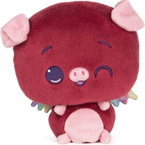 Cute Red and Pink Plush Pig Toy-GUND